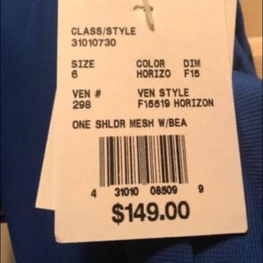 David’s bridal bridesmaid dress